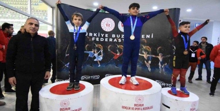 Erzurum’da  Short Track Federasyon kupası heyecanı
