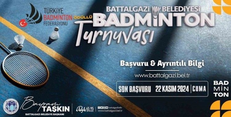 Battalgazi’de Badminton heyecanı
