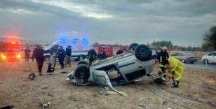 Cezaevindeki kocasını ziyaret eden kadın dönüş yolunda geçirdiği kazada öldü
