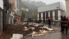 Rize toprak kayması sonucu 1 kişi öldü, 4 kişi yaralandı