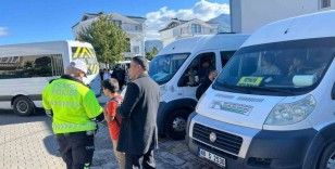 Fethiye’de öğrenci servislerine yoğun denetim
