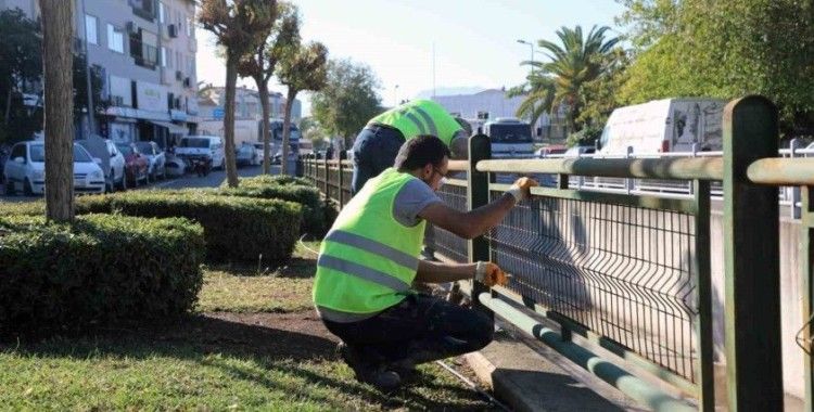 Dere korkulukları, görüntü kirliliğine karşı boyanıyor
