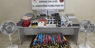 Şırnak'ta jandarma ekiplerinden asayiş ve kaçakçılık operasyonu