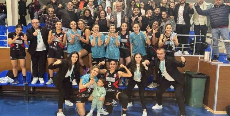 Manisa’nın tek kadın basketbol takımından farklı galibiyet
