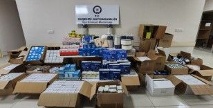 Sivas’ta 2.5 milyonluk kaçak araç yedek parçası ele geçirildi