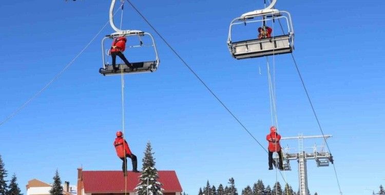 JAK timleri Ilgaz Kayak Merkezi’ndeki hazırlıklarını tamamladı
