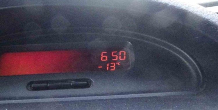 Kars’ta soğuk hava etkili oluyor
