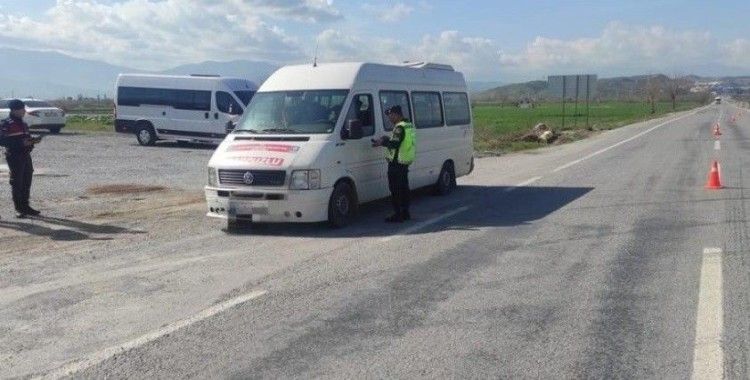 Kalkan operasyonunda 92 yabancı uyruklu şahıs sorgulandı
