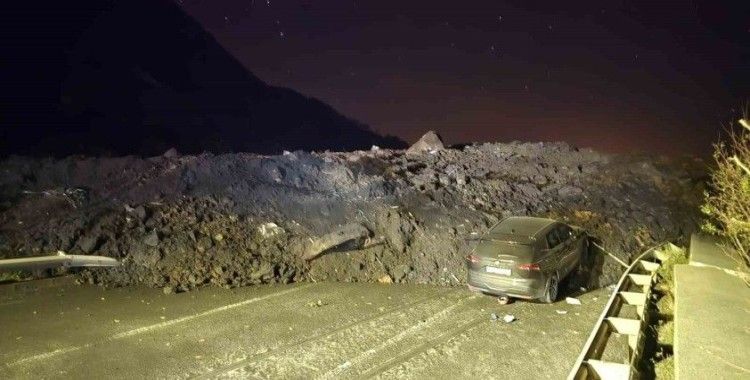 Artvin’in Arhavi ilçesinde heleyan
