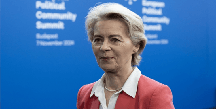 AB Komisyonu Başkanı von der Leyen, Suriye'nin bütünlüğü için bölge liderleriyle görüşecek