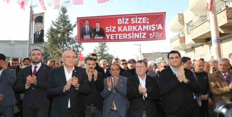 Doğan, “Karkamış ilçesi yalnız değildir”
