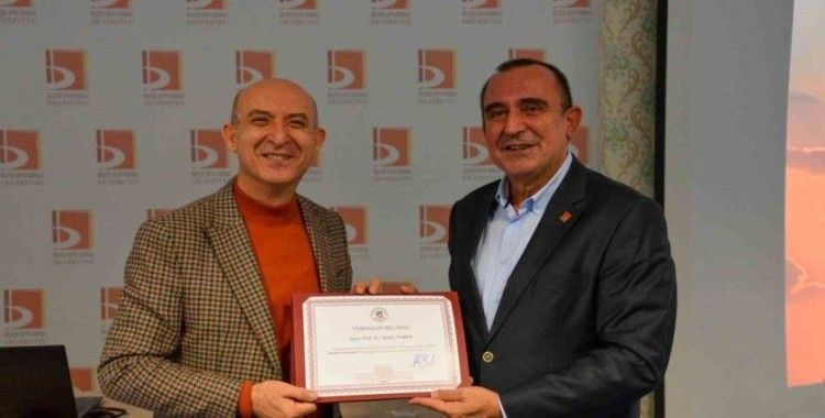 BŞEÜ’de ’Türkiye’deki Yenilenebilir Enerji Kaynakları Semineri’ni düzenlendi
