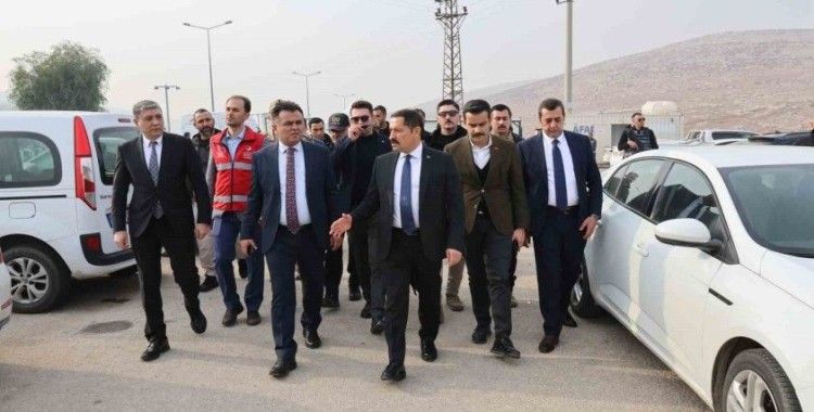 Hatay Valisi Masatlı, Cilvegözü Sınır Kapısı’nda inceleme yaptı
