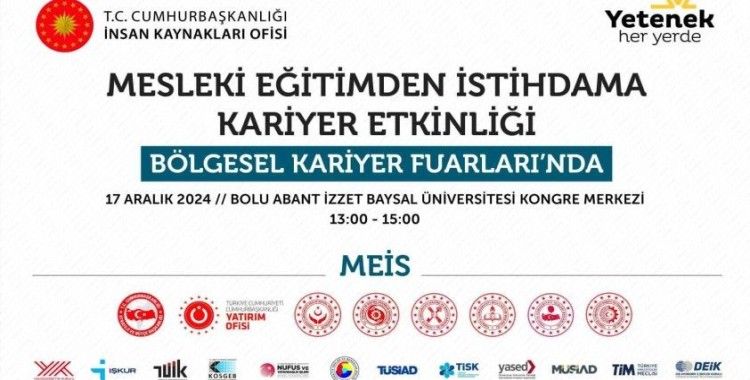 Yetenek Her Yerde Bölgesel Kariyer Fuarları yeni konsepti ile 13 farklı şehirde gerçekleştirilecek
