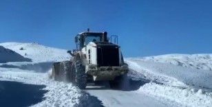 Muş’ta kar ve tipi nedeniyle kapanan köy yolları ulaşıma açıldı
