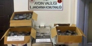 Aydın'da 11 kilo bandrolsüz tütün ele geçirildi