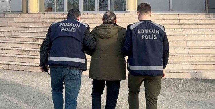 Samsun’da 17 yıl 10 ay hapis cezası ile aranan şahıs lokantada yemek yerken yakalandı
