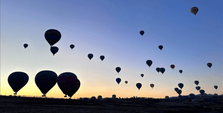 Kapadokya'da balonlar bir hafta sonra gökyüzünde