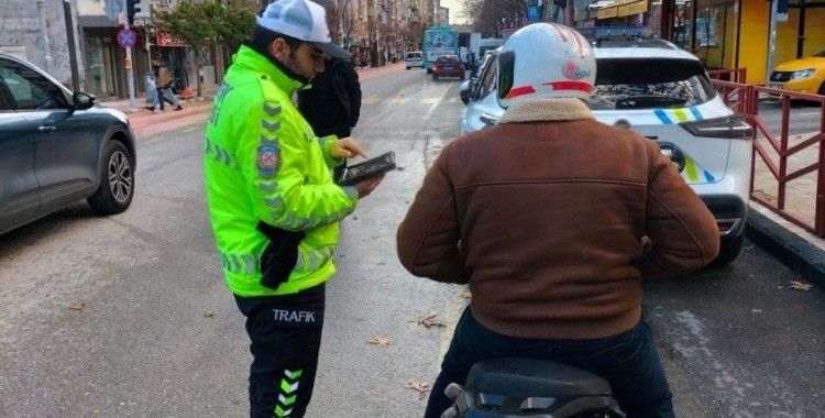 Trafik denetimleri hız kesmeden devam ediyor
