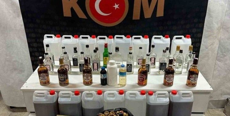 Eskişehir’de sahte içki operasyonu, 1 kişi tutuklandı
