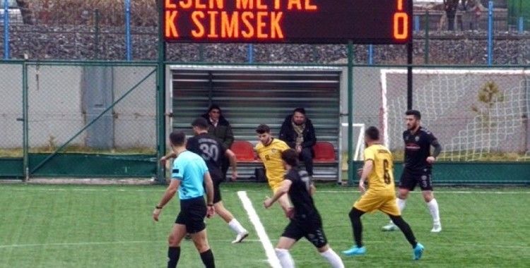 Esen Metalspor: 2 - Kocasinan Şimşekspor: 1
