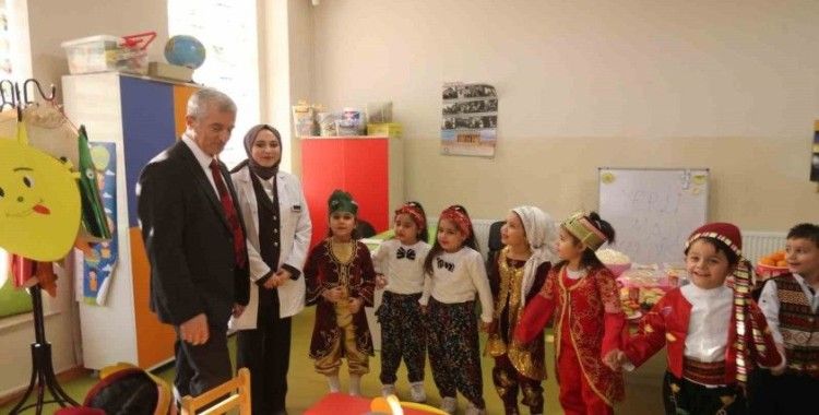 Tahmazoğlu, Yerli Malı Haftası’nda miniklerle buluştu
