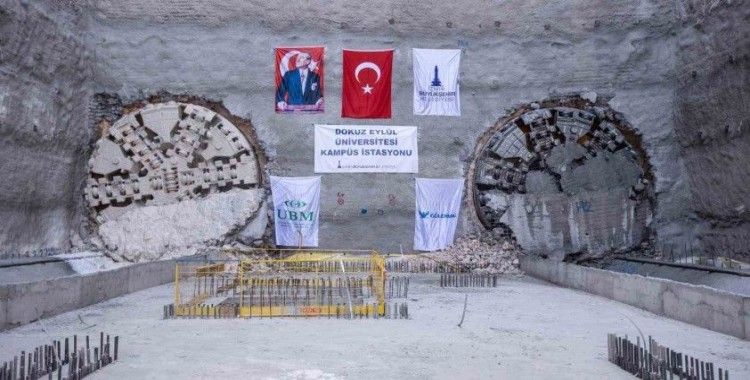 Buca Metrosu’nda tünel kazıları dört koldan sürüyor
