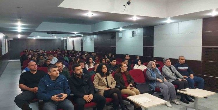 Devrek Meslek Yüksekokulu’nda madde bağımlılığı konferansı düzenlendi
