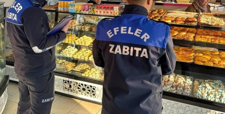 Efeler Belediyesi’nden yılbaşı öncesi hijyen denetimi
