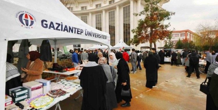 GAÜN’lü öğrenciler Gazze için yardım düzenledi
