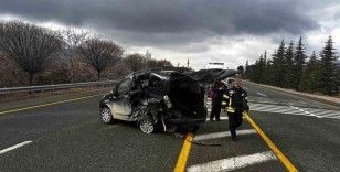 Elazığ’da trafik kazası: 2 yaralı
