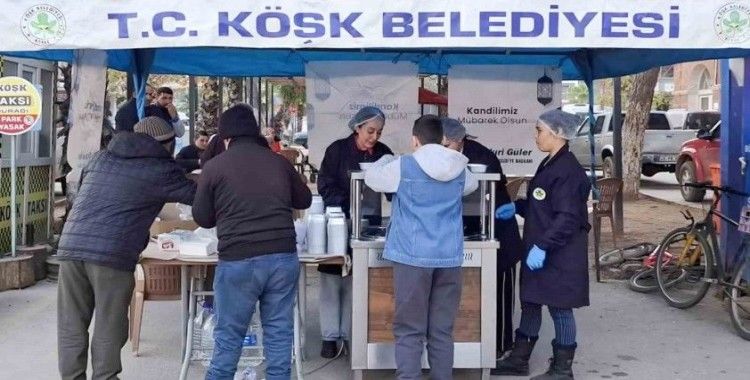 Başkan Güler’den kandilde sıcak çorba ikramı
