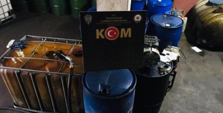 Düzce'de kaçakçılara göz açtırılmadı