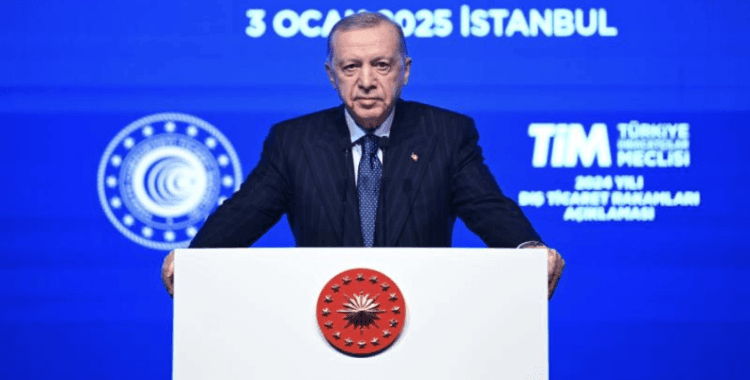 Cumhurbaşkanı Erdoğan: 2024 yılı ihracatımız 262 milyar dolara çıktı