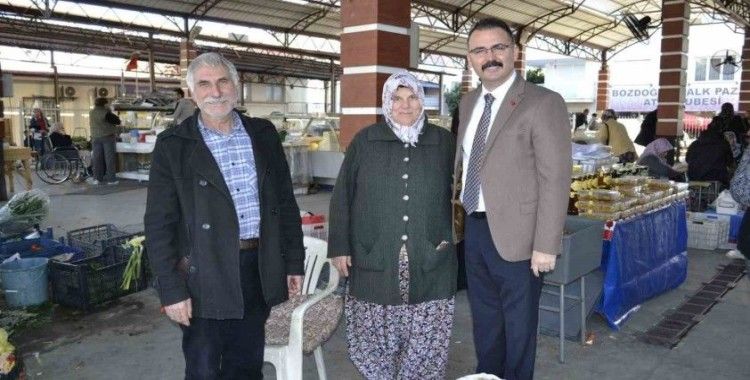 Kaymakam Ali Ekber Ateş, Atça esnafıyla buluştu
