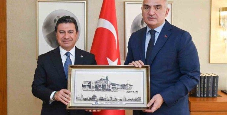 Başkan Aras, Bakan Ersoy ile görüştü
