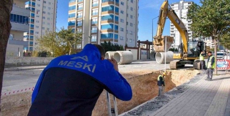 MESKİ, Tarsus’ta altyapı yenileme çalışmalarına devam ediyor
