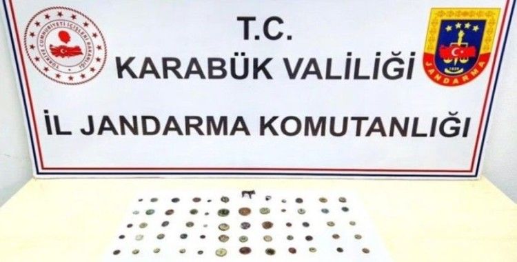 Karabük'te 32 parça tarihi eser ele geçirildi