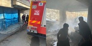 Hakkari’de korkutan yangın
