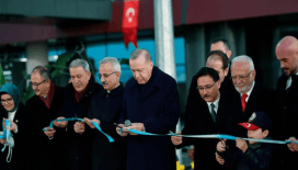 Cumhurbaşkanı Erdoğan, Kayseri'de Apron Projesi açılışına katıldı