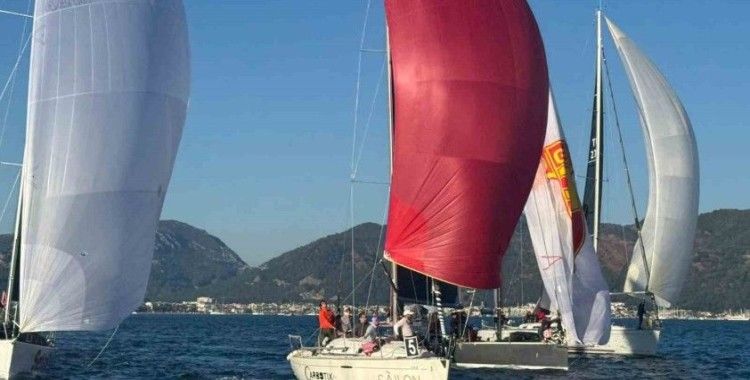 Marmaris’te kış trofesi rüzgarla başladı
