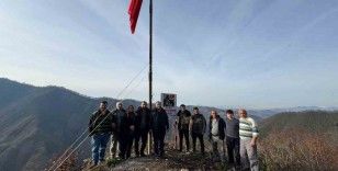 Giresun’da Şehit Ahmet Köroğlu için bayrak değişimi
