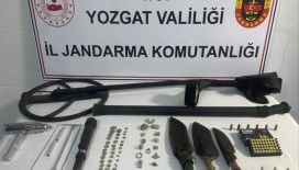 Yerköy'de define ararken yakalandılar