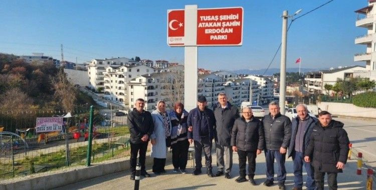 Şehidin ismi ilelebet Gölcük’te yaşayacak
