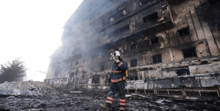 76 kişiye mezar olan otelde soğutma ve arama kurtarma işlemleri tamamlandı