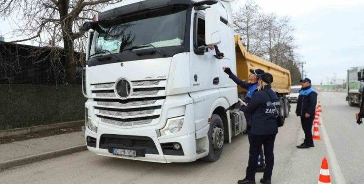 Ordu’da ağır tonajlı araçlara sıkı denetim
