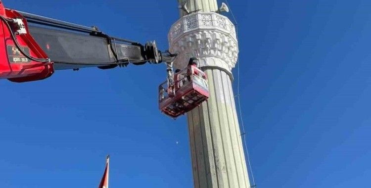 Hacıhızır Bağlar Yolu Cami’nin dış cephesi yenilendi
