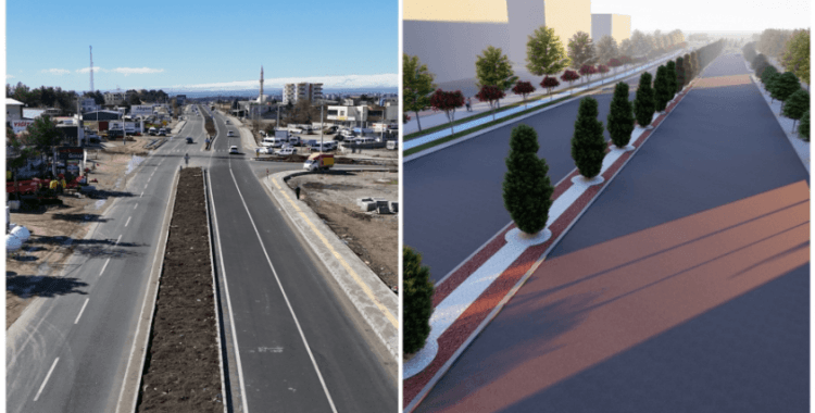 Büyükşehir kentin giriş çıkışlarını yeniliyor