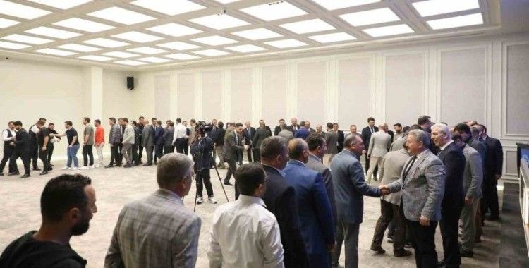 Başkan Palancıoğlu, mesai arkadaşlarıyla bayramlaştı
