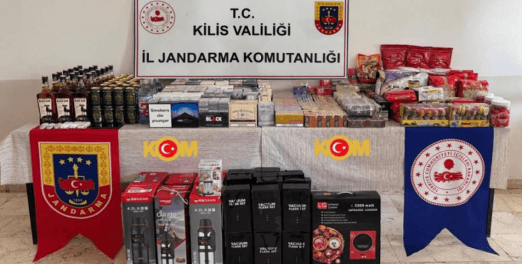 Kilis'te uyuşturucu ve kaçakçılık operasyonu